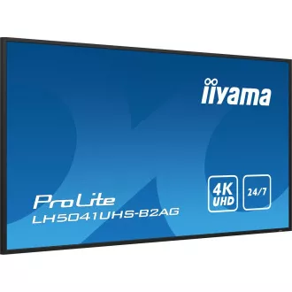 50" iiyama LH5041UHS-B2AG:VA,4K UHD,3xHDMI 50" iiyama LH5041UHS-B2AG:VA,4K UHD,3xHDMI