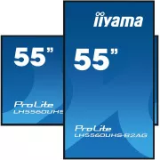 55" iiyama LH5560UHS-B2AG: VA,4K UHD,Andr.11,24/7