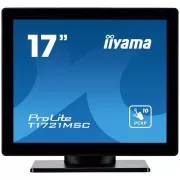 17" iiyama T1721MSC-B2:PCAP,10P,HDMI,repro