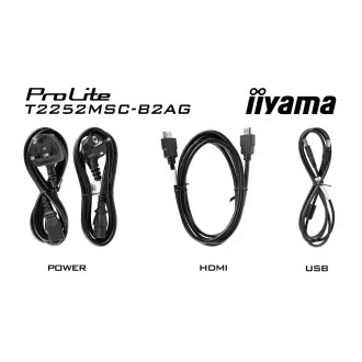 22" LCD iiyama T2252MSC-B2AG-IPS,FHD,10P, 22" LCD iiyama T2252MSC-B2AG-IPS,FHD,10P,