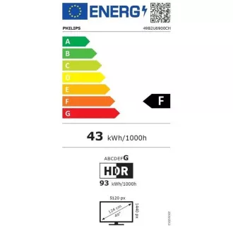 Philips/49B2U6900CH/00/48,8"/VA/5120x1440/75Hz/4ms/Black/3R Philips/49B2U6900CH/00/48,8"/VA/5120x1440/75Hz/4ms/Black/3R
