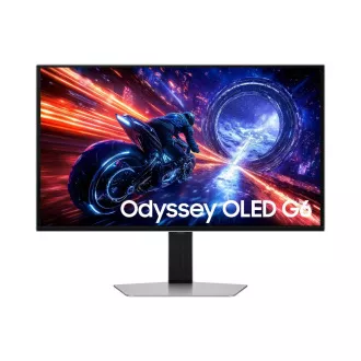 Samsung Odyssey OLED G6/G60SF/27"/OLED/QHD/500Hz/0,03ms/Stříbrná/2R Samsung Odyssey OLED G6/G60SF/27"/OLED/QHD/500Hz/0,03ms/Stříbrná/2R