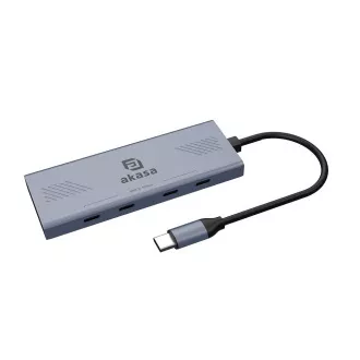 AKASA - 10Gbps USB Type-C 4 Port Hub AKASA - 10Gbps USB Type-C 4 Port Hub