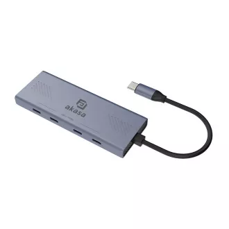 AKASA - 10Gbps USB Type-C 4 Port Hub AKASA - 10Gbps USB Type-C 4 Port Hub