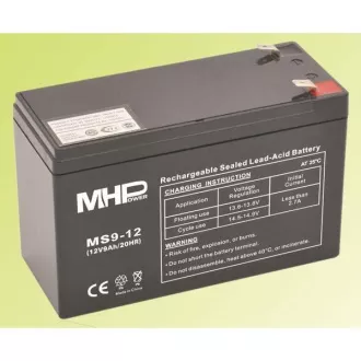 Pb akumulátor MHPower VRLA AGM 12V/9Ah (MS9-12) Pb akumulátor MHPower VRLA AGM 12V/9Ah (MS9-12)