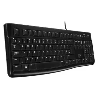Logitech K120/Drátová USB/CZ-SK layout/Černá Logitech K120/Drátová USB/CZ-SK layout/Černá