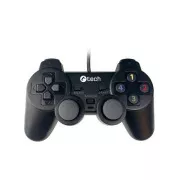 Gamepad C-TECH Callon pro PC/PS3, 2x analog, X-input, vibrační, 1,8m kabel, USB