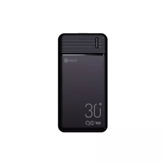 Powerbanka C-tech 30000mAh, Li-Pol, 20W, USB-C/USB-A/micro USB Powerbanka C-tech 30000mAh, Li-Pol, 20W, USB-C/USB-A/micro USB