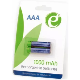 GEMBIRD NiMH nabíjecí baterie AAA 1000mAh 2ks GEMBIRD NiMH nabíjecí baterie AAA 1000mAh 2ks