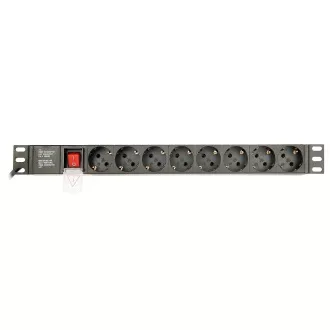 Gembird PDU 8 schucko, 1U, 16 A, 3m Gembird PDU 8 schucko, 1U, 16 A, 3m