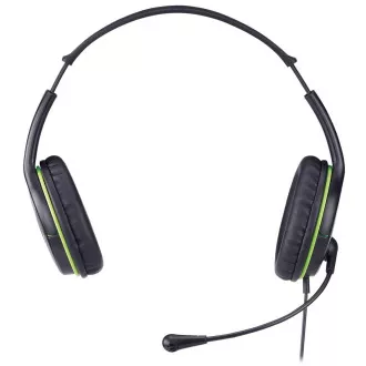 Sluchátka s mik. GENIUS HS-400A green + redukce Sluchátka s mik. GENIUS HS-400A green + redukce