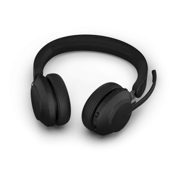 Jabra Evolve2 65/Stereo/USB/BT/Bezdrát/Stand/Černá Jabra Evolve2 65/Stereo/USB/BT/Bezdrát/Stand/Černá
