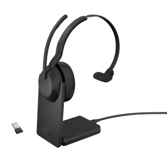 Jabra Evolve2 55/Mono/ANC/USB/BT-USB/Bezdrát/MS/Stand/Černá Jabra Evolve2 55/Mono/ANC/USB/BT-USB/Bezdrát/MS/Stand/Černá