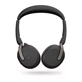 Jabra Evolve2 65 Flex/Stereo/ANC/USB/BT-USB/Bezdrát/MS/Černá Jabra Evolve2 65 Flex/Stereo/ANC/USB/BT-USB/Bezdrát/MS/Černá