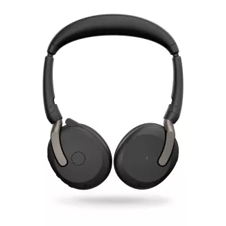Jabra Evolve2 65 Flex/Stereo/ANC/USB-C/BT-USB/Bezdrát/Černá
