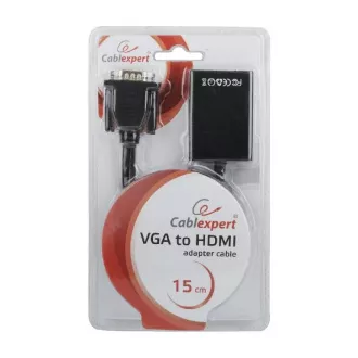 GEMBIRD Redukce VGA - HDMI, 0,15m, M/F GEMBIRD Redukce VGA - HDMI, 0,15m, M/F