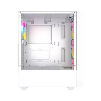 Gembird Fornax 4000 ARGB/Midi Tower/Transpar./Bílá Gembird Fornax 4000 ARGB/Midi Tower/Transpar./Bílá