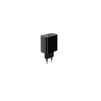 GEMBIRD PD nabíječka USB-A USB C 20W černá GEMBIRD PD nabíječka USB-A USB C 20W černá