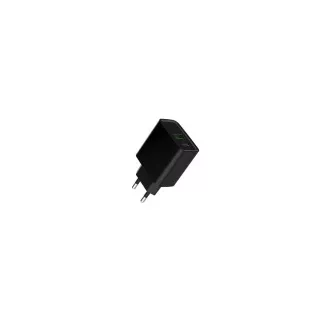 GEMBIRD PD nabíječka USB-A USB C 20W černá GEMBIRD PD nabíječka USB-A USB C 20W černá