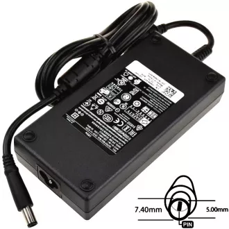 Napájecí adaptér 180W 19,5V, 7.4x5.0, originál DELL Napájecí adaptér 180W 19,5V, 7.4x5.0, originál DELL