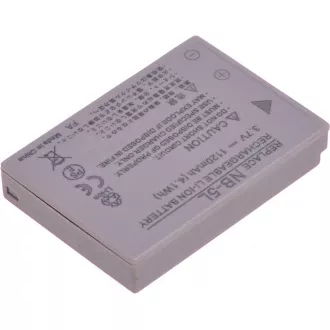 Baterie T6 Power pro Canon NB-5L, 1100mAh, 4,1Wh Baterie T6 Power pro Canon NB-5L, 1100mAh, 4,1Wh