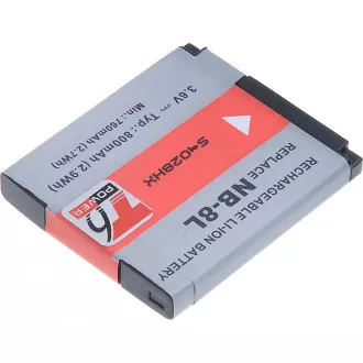 Baterie T6 Power pro Canon NB-8L, 700mAh, 2,6Wh Baterie T6 Power pro Canon NB-8L, 700mAh, 2,6Wh