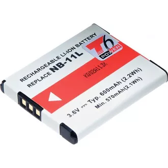 Baterie T6 Power pro Canon NB-11L, NB-11LH, 600mAh, 2,2Wh Baterie T6 Power pro Canon NB-11L, NB-11LH, 600mAh, 2,2Wh