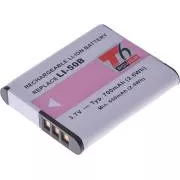 Baterie T6 Power pro Li-50B, D-Li92, DB-100, VW-VBX090, NP-150, LB-050, LB-052, 730mAh, 2,7Wh
