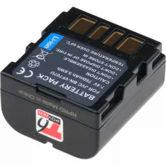 Baterie T6 Power JVC BN-VF707U, BN-VF707, 750mAh, 5,4Wh, šedá