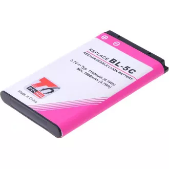 Baterie T6 Power pro Nokia 6300, 6600, 5100, 1100, 3650, 6230, C1-01, C2-01, 1100mAh, 4,1Wh, Li-ion Baterie T6 Power pro Nokia 6300, 6600, 5100, 1100, 3650, 6230, C1-01, C2-01, 1100mAh, 4,1Wh, Li-ion