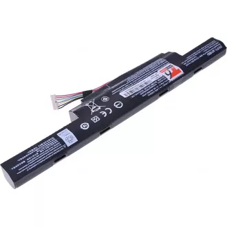 Baterie T6 Power Acer Aspire E5-575, E5-774, F5-573, TravelMate P256-G2, 5200mAh, 56Wh, 6cell Baterie T6 Power Acer Aspire E5-575, E5-774, F5-573, TravelMate P256-G2, 5200mAh, 56Wh, 6cell
