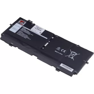 Baterie T6 Power Dell XPS 13 7390 2in1, 6700mAh, 51Wh, 4cell, Li-pol