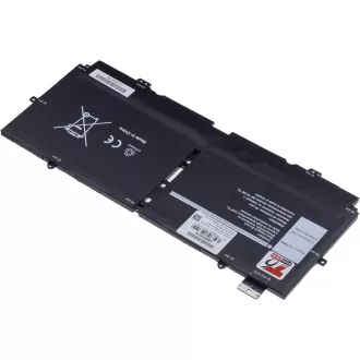 Baterie T6 Power Dell XPS 13 7390 2in1, 6700mAh, 51Wh, 4cell, Li-pol