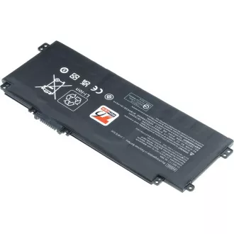 Baterie T6 Power HP Pavilion 13-bb0000, 14-dv0000, 14-ec0000, 3700mAh, 43Wh, 3cell, Li-poly