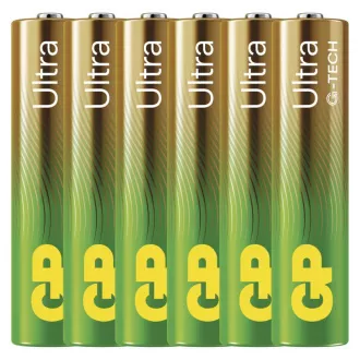 GP Alkalická baterie ULTRA AAA (LR03)- 6ks GP Alkalická baterie ULTRA AAA (LR03)- 6ks