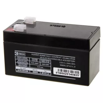 AKUMULÁTOR SLA 12V/1,3Ah FA-4,7mm