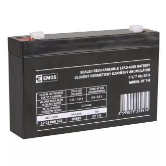 AKUMULÁTOR SLA 6V/7Ah FA-4,7mm AKUMULÁTOR SLA 6V/7Ah FA-4,7mm