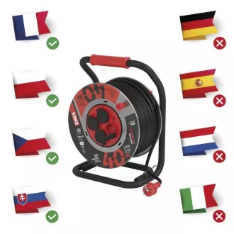 EMOS BUBEN KOV. 4Z 40M 2,5MM GUMA/NEOPREN EMOS BUBEN KOV. 4Z 40M 2,5MM GUMA/NEOPREN