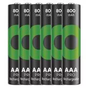 GP Nabíjecí bat. ReCyko Pro AAA (HR03) 800mAh- 6ks