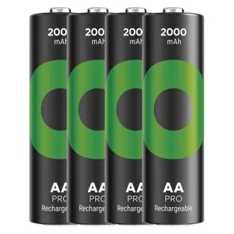 GP Nabíjecí bat. ReCyko Pro AA (HR6) 2000mAh - 4ks GP Nabíjecí bat. ReCyko Pro AA (HR6) 2000mAh - 4ks