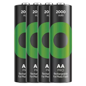 GP Nabíjecí ReCyko Pro Photo Flash AA 2000mAh-4ks GP Nabíjecí ReCyko Pro Photo Flash AA 2000mAh-4ks