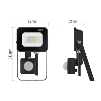 EMOS LED REFLEKTOR SIMPO 10W, 1000Lm, 4000K, PIR EMOS LED REFLEKTOR SIMPO 10W, 1000Lm, 4000K, PIR