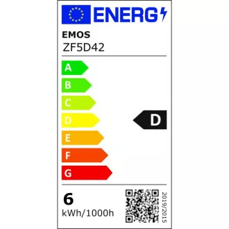 EMOS LED FLM A60 5,9W(60W) 806lm E27 WW EMOS LED FLM A60 5,9W(60W) 806lm E27 WW