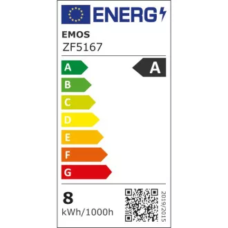 EMOS LED FLM A60 7,2W(100W) 1521lm E27 WW A CLASS EMOS LED FLM A60 7,2W(100W) 1521lm E27 WW A CLASS