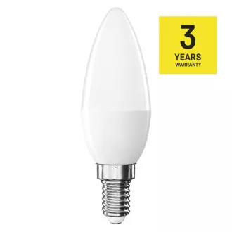 EMOS LED CLS CANDLE 4,2W(40W) 470lm E14 WW EMOS LED CLS CANDLE 4,2W(40W) 470lm E14 WW