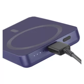 EMOS POWERBANKA WI 522, bezdrátové nabíjení 20W, 5.000mAh, MODRÁ, 1xUSB-C EMOS POWERBANKA WI 522, bezdrátové nabíjení 20W, 5.000mAh, MODRÁ, 1xUSB-C