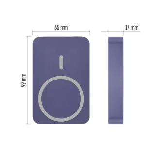 EMOS POWERBANKA WI 1046, bezdrátové nabíjení 20W, 10.000mAh, MODRÁ, 1xUSB-C EMOS POWERBANKA WI 1046, bezdrátové nabíjení 20W, 10.000mAh, MODRÁ, 1xUSB-C
