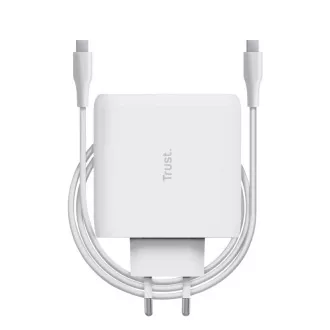 TRUST MAXO 100W USB-C CHARGER WHT TRUST MAXO 100W USB-C CHARGER WHT