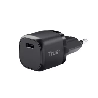 TRUST MAXO 20W USB-C CHARGER BLACK TRUST MAXO 20W USB-C CHARGER BLACK