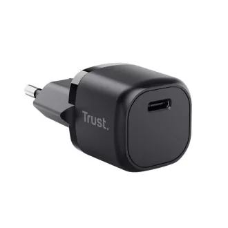 TRUST MAXO 20W USB-C CHARGER BLACK TRUST MAXO 20W USB-C CHARGER BLACK